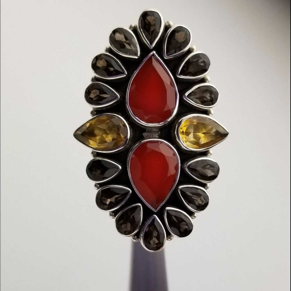 NEW Nicky Butler Limited Edition RAJ Collection 925 Sterling Silver Ring